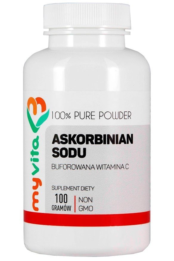 Sodium ascorbate, Buffered Vitamin C, Powder, MyVita