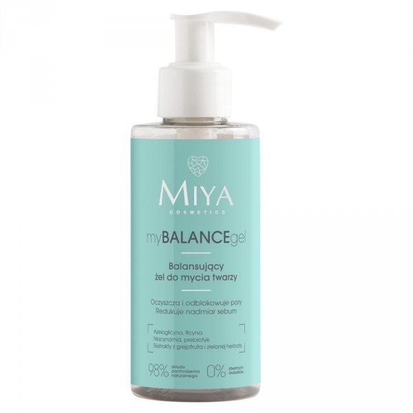 MIYA myBALANCEgel Żel do mycia twarzy 140ml