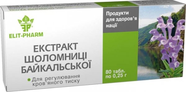 Scutellaria baicalensis, 80 tabs.