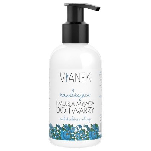 Moisturizing Face Cleansing Emulsion with Linden Extract, Vianek