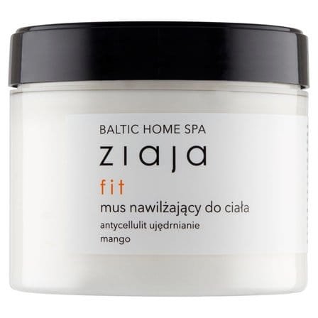 Mus nawilżający do ciała antycellulitowy i ujędrniający Mango, Ziaja Baltic Home Spa Fit, 300ml
