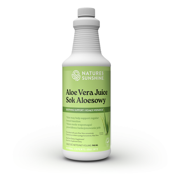 Aloe Vera Juice, Nature's Sunshine, 946 ml