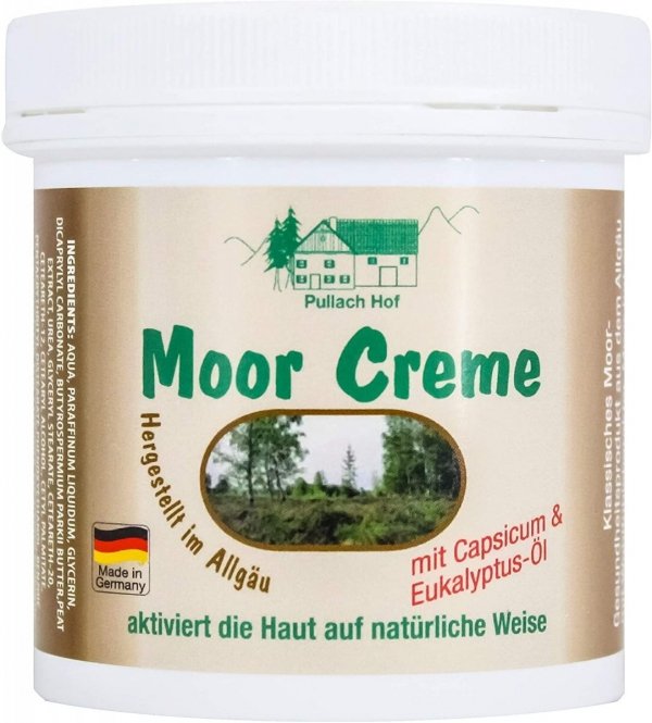 Krem Borowinowy z Olejem Eukaliptusowym i Papryką, Moor Creme Pullach Hof, 250ml