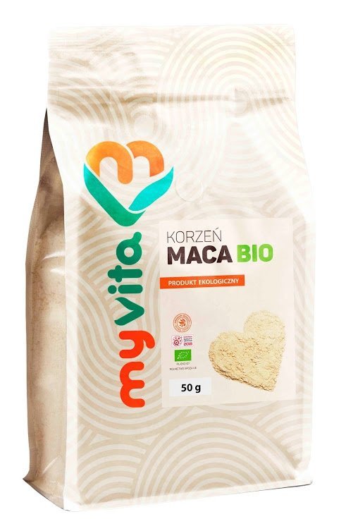 Maca BIO Sproszkowany Korzeń, Myvita