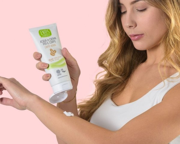 Moisturizing Body Cream with Green Coffee Extract, Pierpaoli Ekos