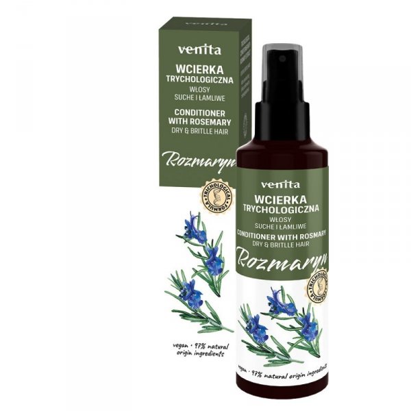 VENITA Trichological Formula Wcierka trychologiczna Rozmaryn - do włosów suchych i łamliwych 100ml