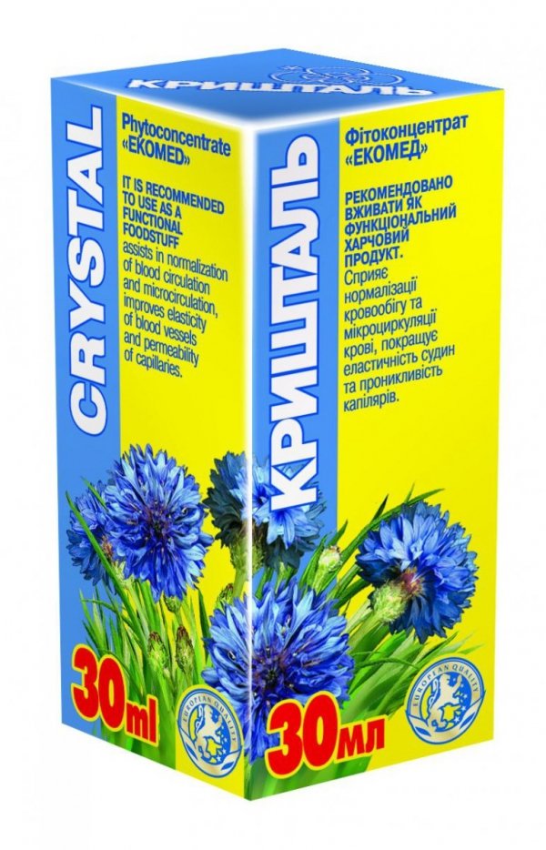 Crystal Herbal Drops, Ekomed Phyto Concentrate