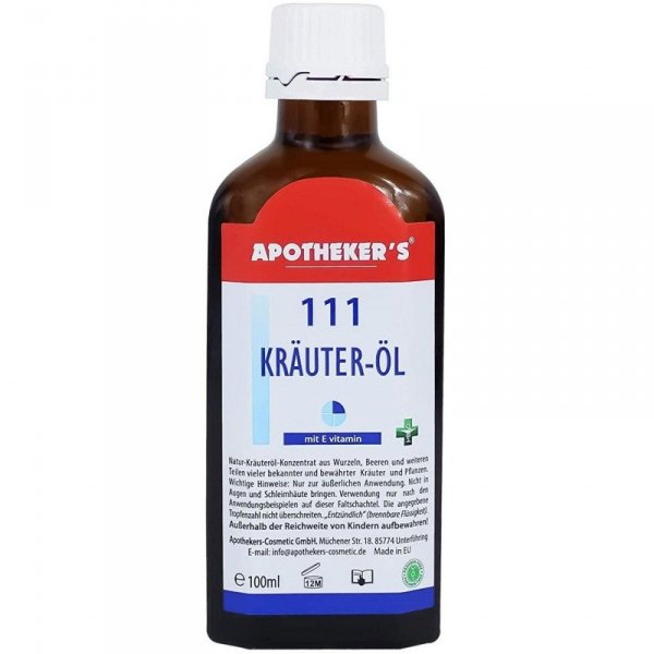 Olejek Ziołowy Kräuter-Öl, Apotheker's 111 
