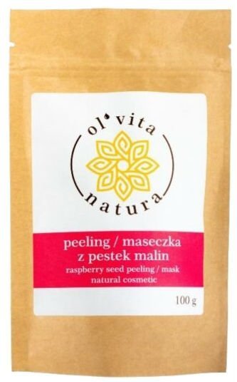Peeling / Maseczka z Pestek Malin, Olvita, 100g