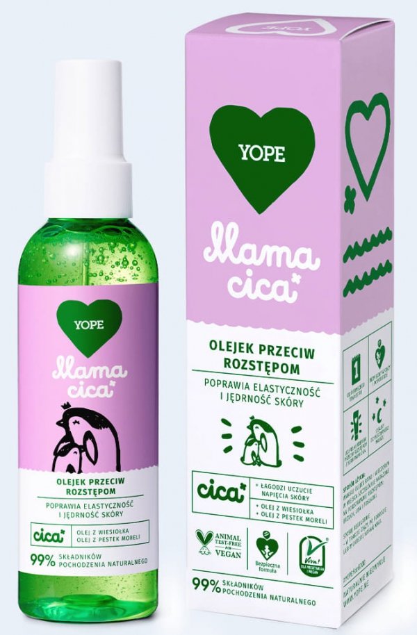 Olejek przeciw rozstępom Mama CICA, Yope, 100ml