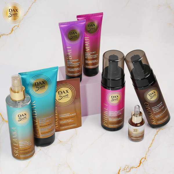 Dax Sun Extra Bronze Brązująca Pianka do twarzy i ciała KOKOMO - ciemna karnacja 160ml