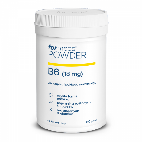 Powder B6 Formeds, Suplement Diety, 60 porcji
