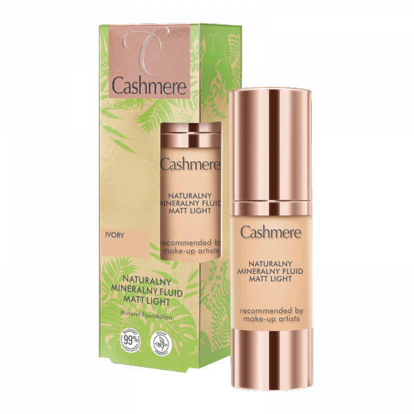 Cashmere Naturalny Mineralny Fluid Matt Light - Natural 30ml