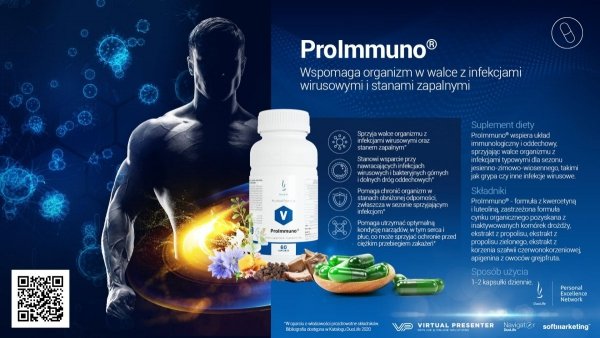 ProImmuno Duolife Medical Fromula, Wspomaga Układ Odpornościowy, 60 kapsułek