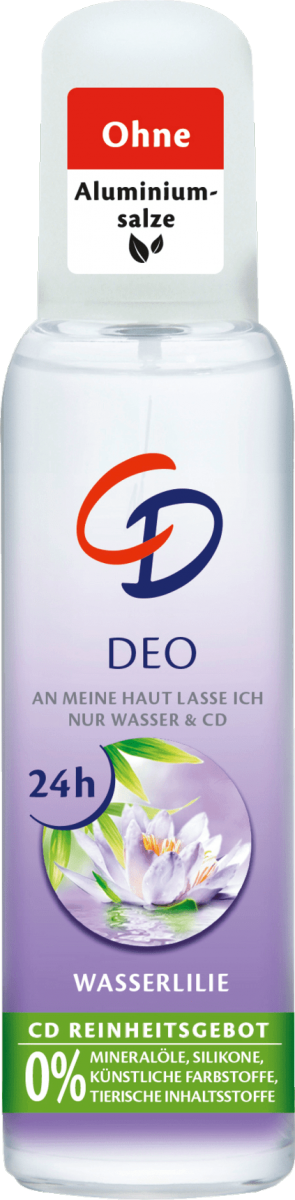 CD Dezodorant spray Lilia Wodna, Wasserlilie, Atomizer, 75ml