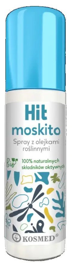 Kosmed Hit Spray odstraszający na komary,kleszcze i meszki  100ml