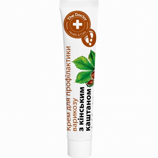 Krem do stóp do profilaktyki żylaków z kasztanowcem, Domowy Doktor, 42ml