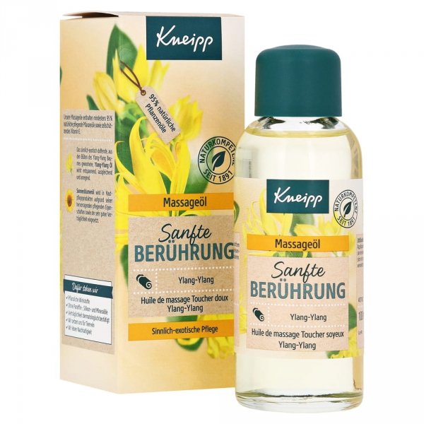 Olejek do masażu Ylang-Ylang, Kneipp Gentle Touch Massage Oil, 100ml