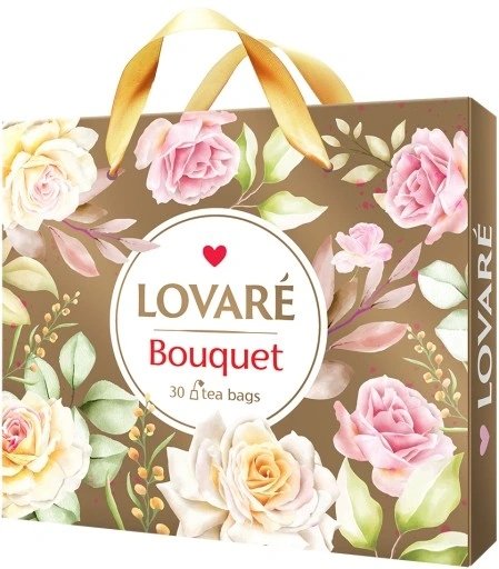 Zestaw herbat „Bouguet” Lovare (6 smaków po 5 kopert)