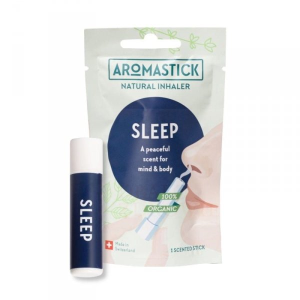 Naturalny inhalator do nosa, SLEEP, relaksuje umysł i ciało, Aromastick