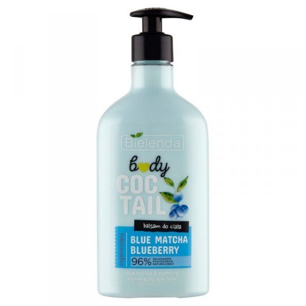 Bielenda Body Coctail Balsam do ciała regenerujący Blue Matcha & Blueberry 400ml
