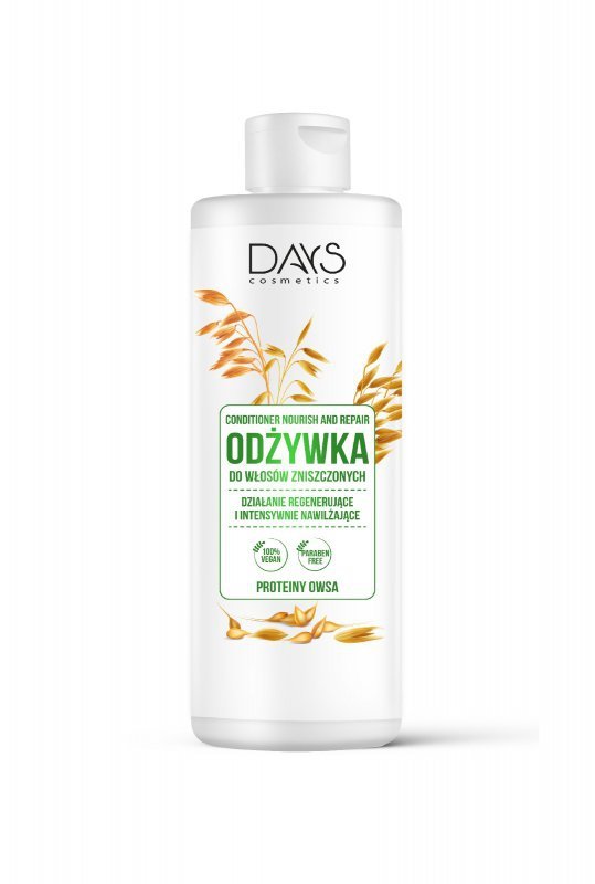 DAYS COSMETICS Odżywka do włosów z proteinami owsa