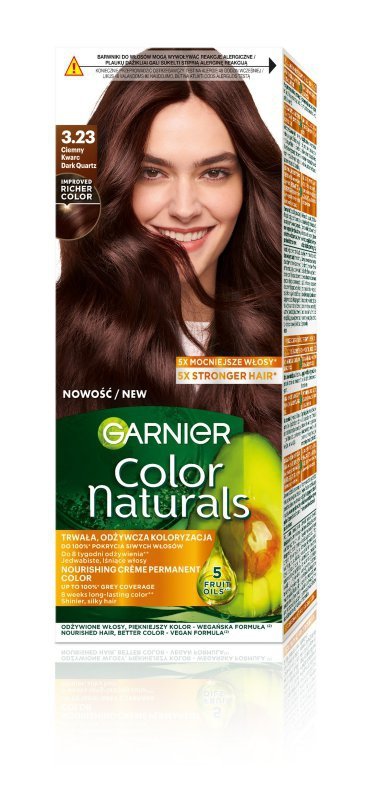 GARNIER Color Naturals Farba nr 3.23 - Ciemny Kwarc  1op.