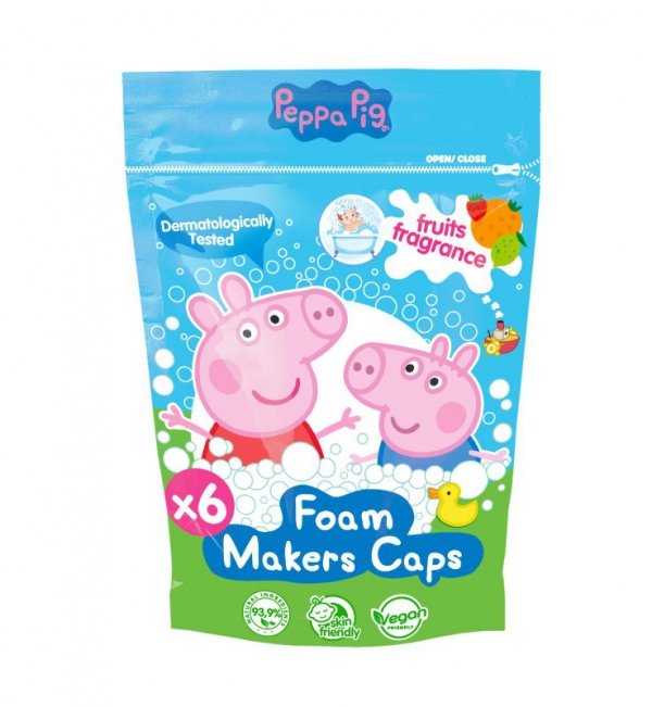KIDS Pianotwory doypack 6x16g Świnka Peppa trusk/l