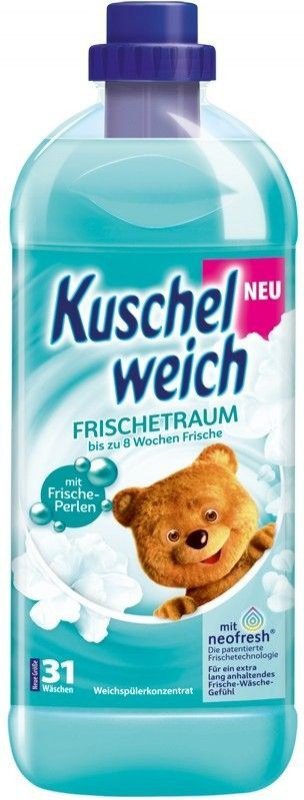 KUSCHELWEICH Płyn d/płuk 1L Frischetraum turkus