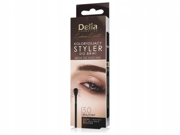 Delia Cosmetics Eyebrow Expert Koloryzujący Styler do brwi 3.0 brąz