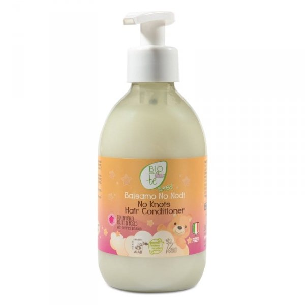 Odżywka do włosów ułatwiająca rozczesywanie dla dzieci i niemowląt, Pierpaoli Biocontè Baby, 300ml
