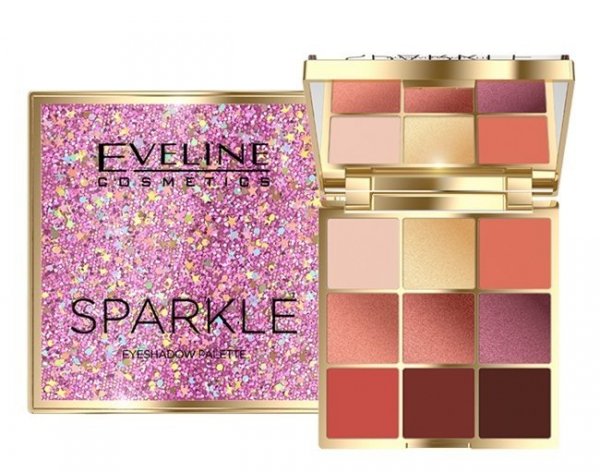 Eveline Eyeshadow Palette Zestaw cieni do powiek, SPARKLE