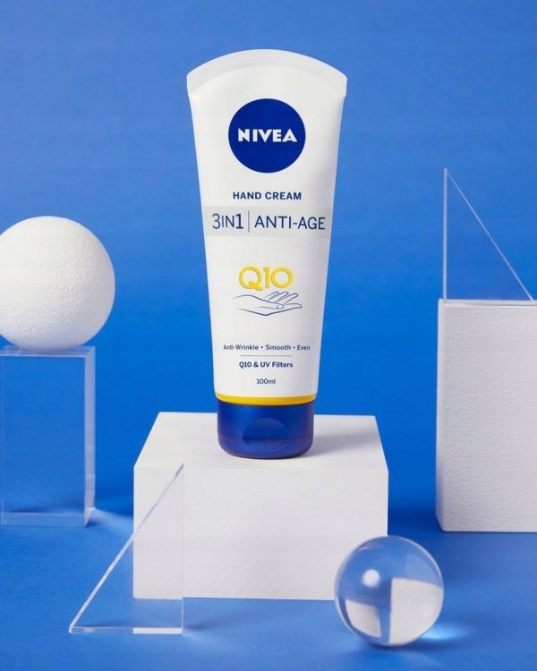 NIVEA Hand Cream Krem do rąk 3in1 Ant-Age Q10, 100ml