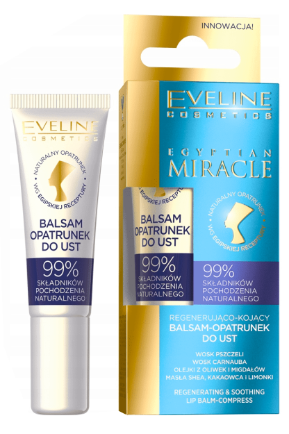 Eveline Egyptian Miracle Balsam-opatrunek do ust regenerująco-kojący  1szt