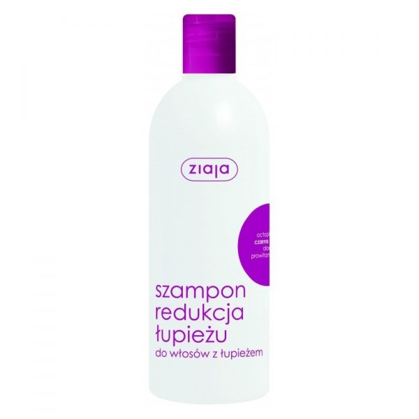 Ziaja, szampon do włosów Redukcja Łupieżu z czarną rzepą, 400ml