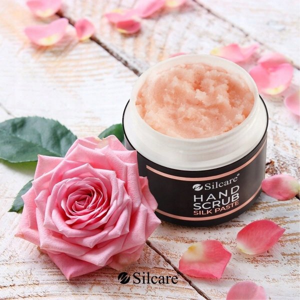 Silcare Zestaw do pielęgnacji dłoni i paznokci So Rose!So Gold! (peeling 150ml+serum 75ml)