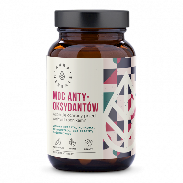 Moc Antyoksydantów, Aura Herbals, 60 kapsułek
