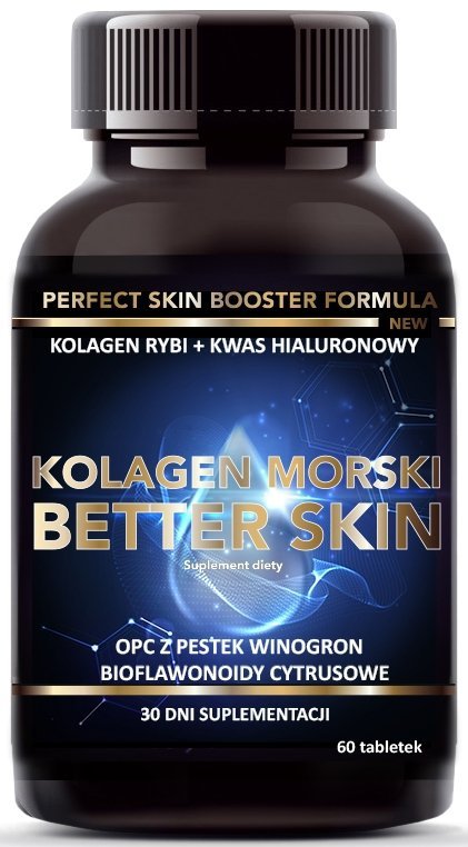 Kolagen Morski BETTER SKIN, Intenson, 60 tabletek