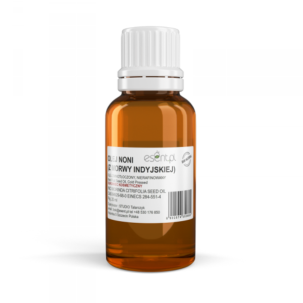 Olej z Morwy Indyjskiej (NONI), tłoczony na zimno nierafinowany, Esent, 20ml