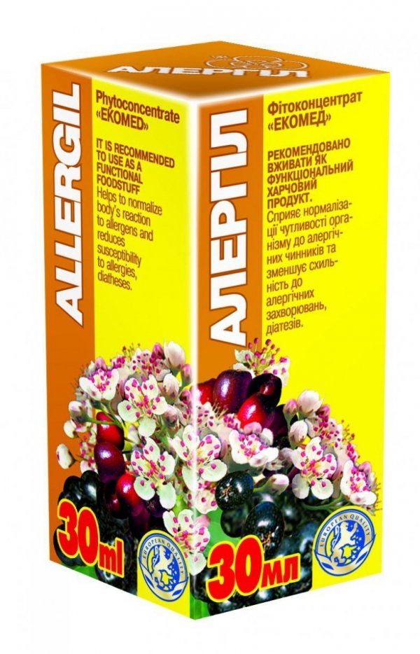 Krople Alergil, Ekomed