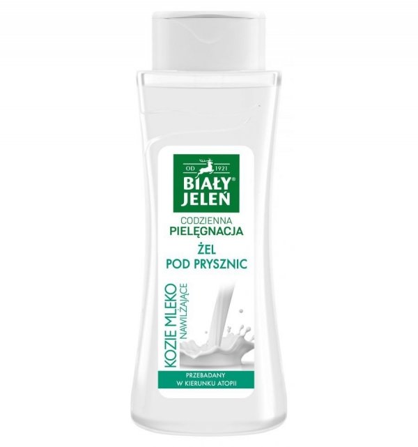 Biały Jeleń Żel pod prysznic hipoalergiczny Kozie mleko, 250ml