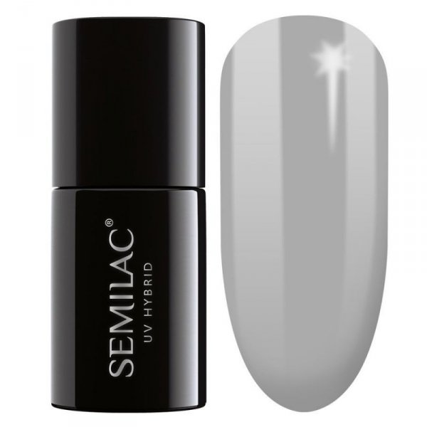 SEMILAC Lakier hybrydowy 105 Stylish Gray 7 ml