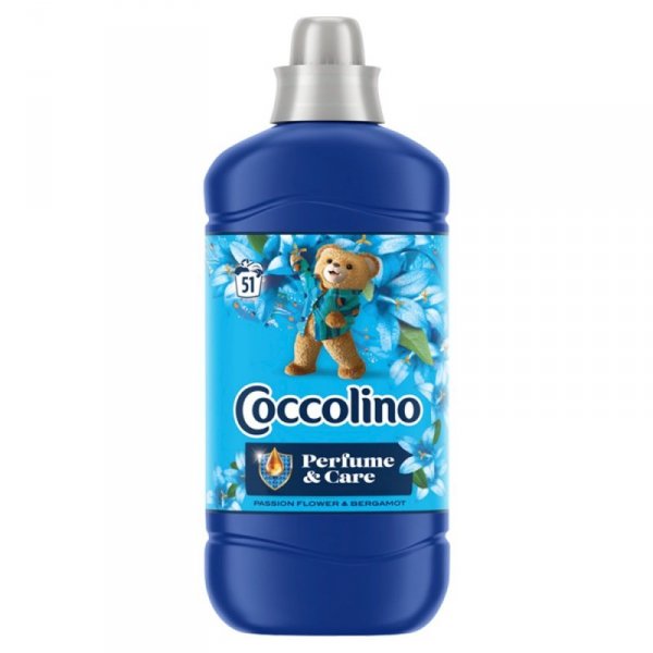 COCCOLINO Perfume & Care Płyn do płukania tkanin Passion Flower & Bergamot (51 prań) 1275 ml