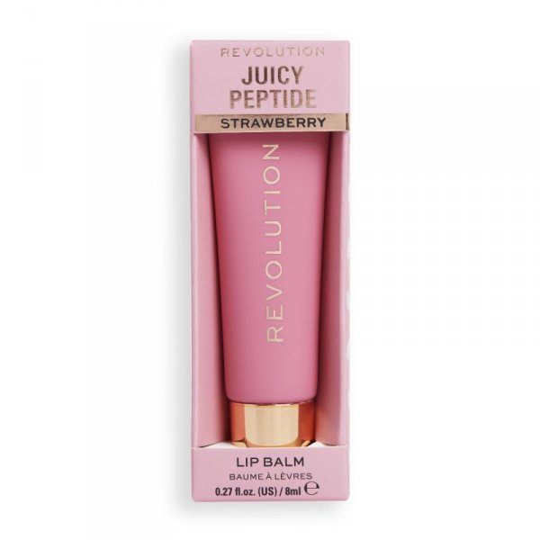 REVOLUTION Juicy Peptide Balsam-błyszczyk do ust Strawberry 8 ml