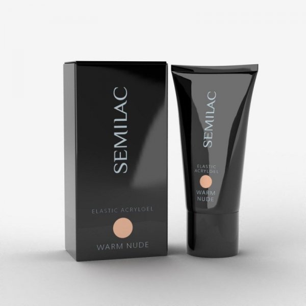 SEMILAC Akrylożel Elastic Acrylgel Warm Nude 30 g