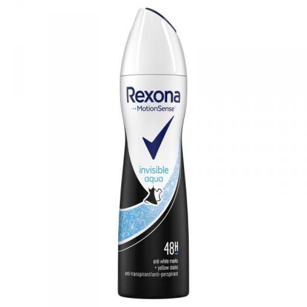 REXONA Invisible Aqua Antyperspirant damski w sprayu 150 ml