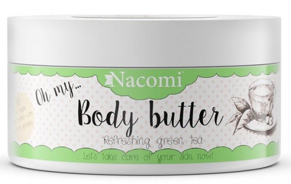 Masło do Ciała Zielona Herbata, Nacomi, 100ml