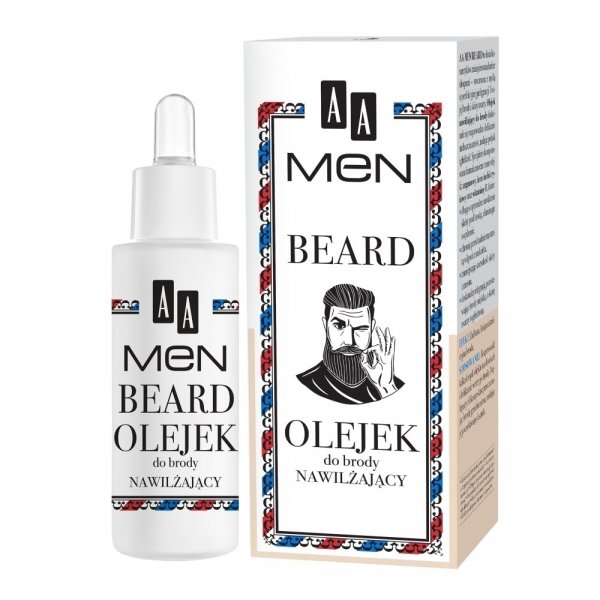AA MEN beard olejek do brody nawilżający 30ml