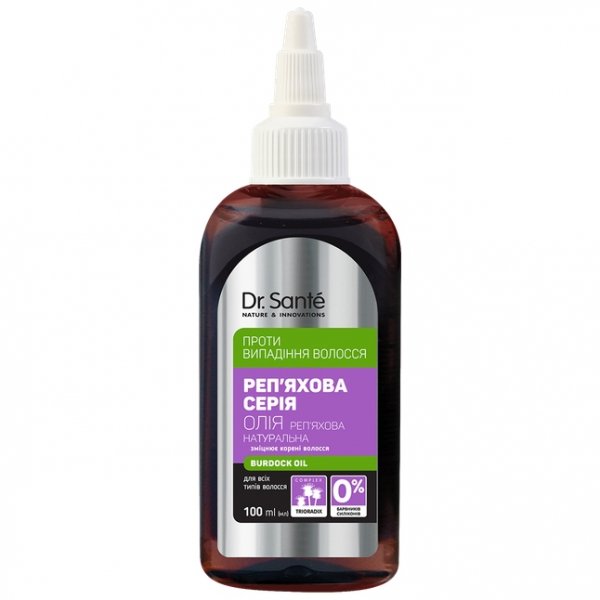 Olej Łopianowy Przeciw Wypadaniu Włosów, Dr.Sante, 100 ml