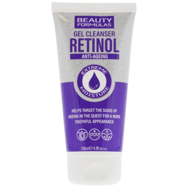 Гель для умывания лица Beauty Formulas Retinol Anti-Ageing, 150 мл